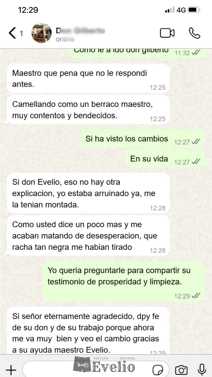 Testimonio protección